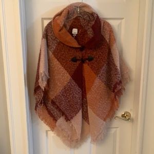 Womens nwt size 0/s shawl